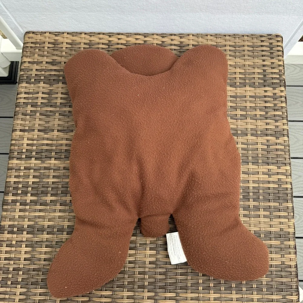 Vintage KKH Corp Bear Animal Shaped Plush Pillow 25